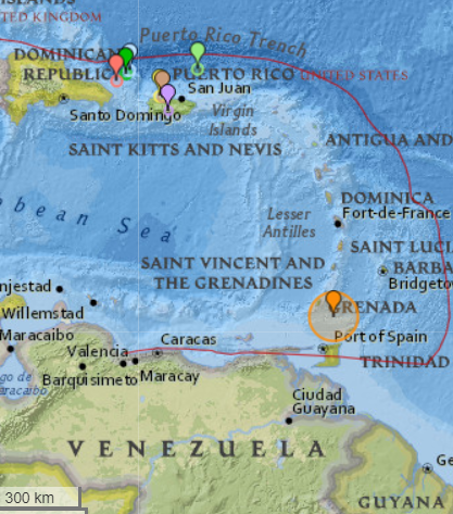 Dit jaar 3500 aardbevingen Caribisch gebied