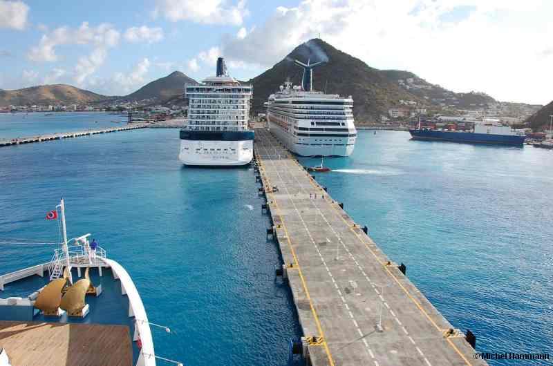 Eerste cruise 4 december op Sint Maarten