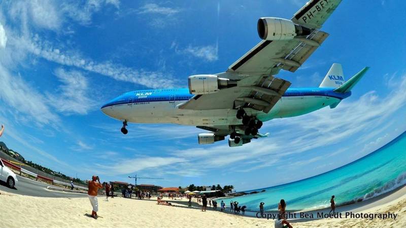 KLM vliegt weer op Sint Maarten
