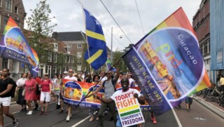 Organisatie promoot Curacao Pride op de Amsterdam Pride 