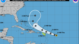 Storm Jerry wordt waarschijnlijk wervelstorm