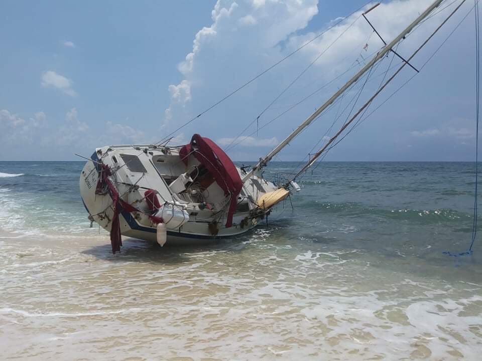 'Sea Rah' spoelt aan op Cuba