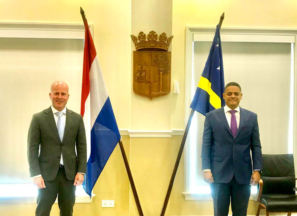 Staatssecretaris Raymond Knops bezoekt Curaçao, Bonaire en Aruba 