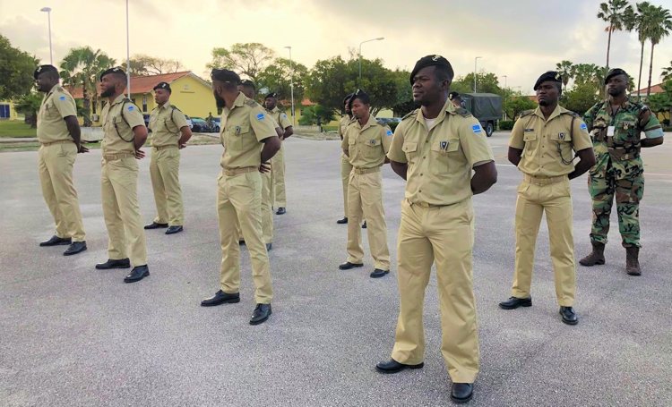 Medaille voor trouwe dienst bij Curaçaose Militie