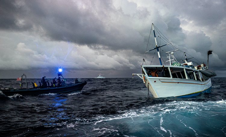 Derde drugsonderschepping door Coast Guard en Zr.Ms. Holland