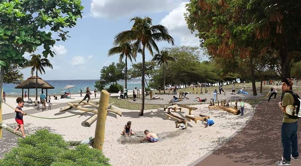 Curaçao start met aanbesteding volgende fase strand Marie Pampoen