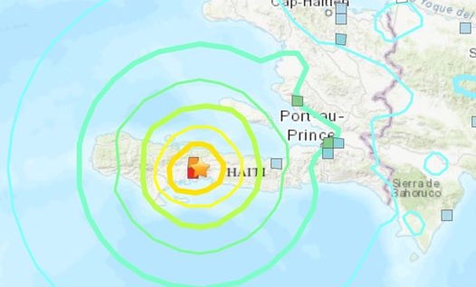 Haïti getroffen door zware aardbeving