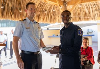 Twintig nieuwe kustwachters voor Kustwacht Caribisch Gebied